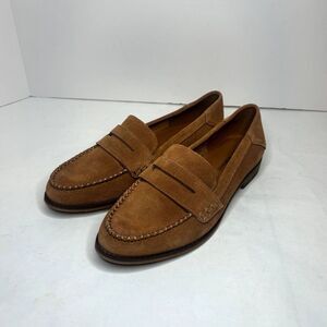 Lucky Brand Tan Suede Loafers